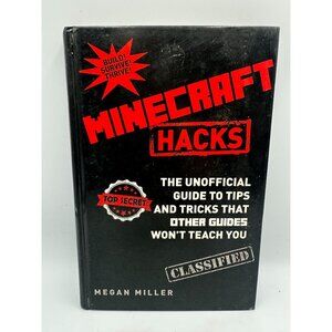 Minecraft Hacks Megan Miller 2014 Hardcover Gaming Guide Pre-Owned